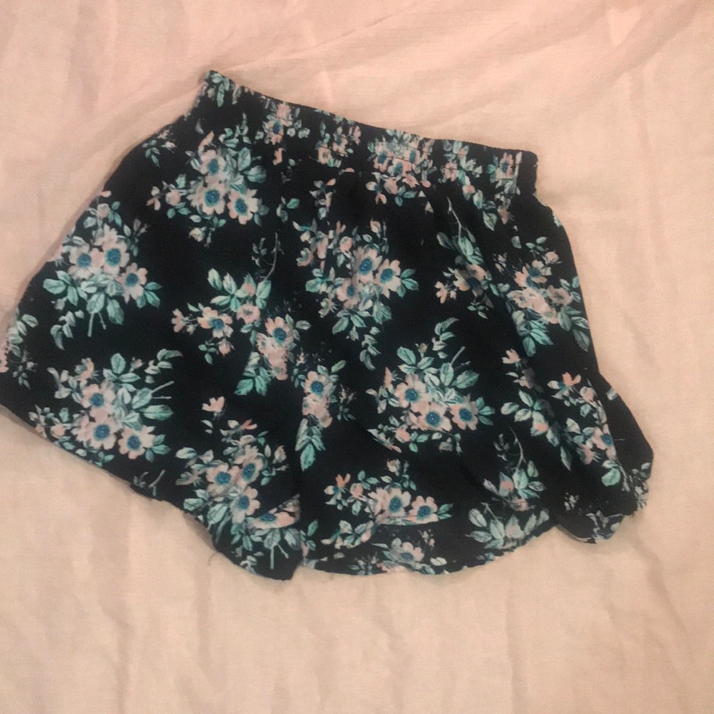 xs floral shorts from Nordstrom (brand “Frenchi”)